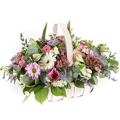 Country Flower Basket